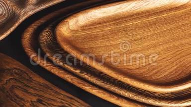 木质纹理。 衬板墙面.. 木制背景图案。 显示成长环。